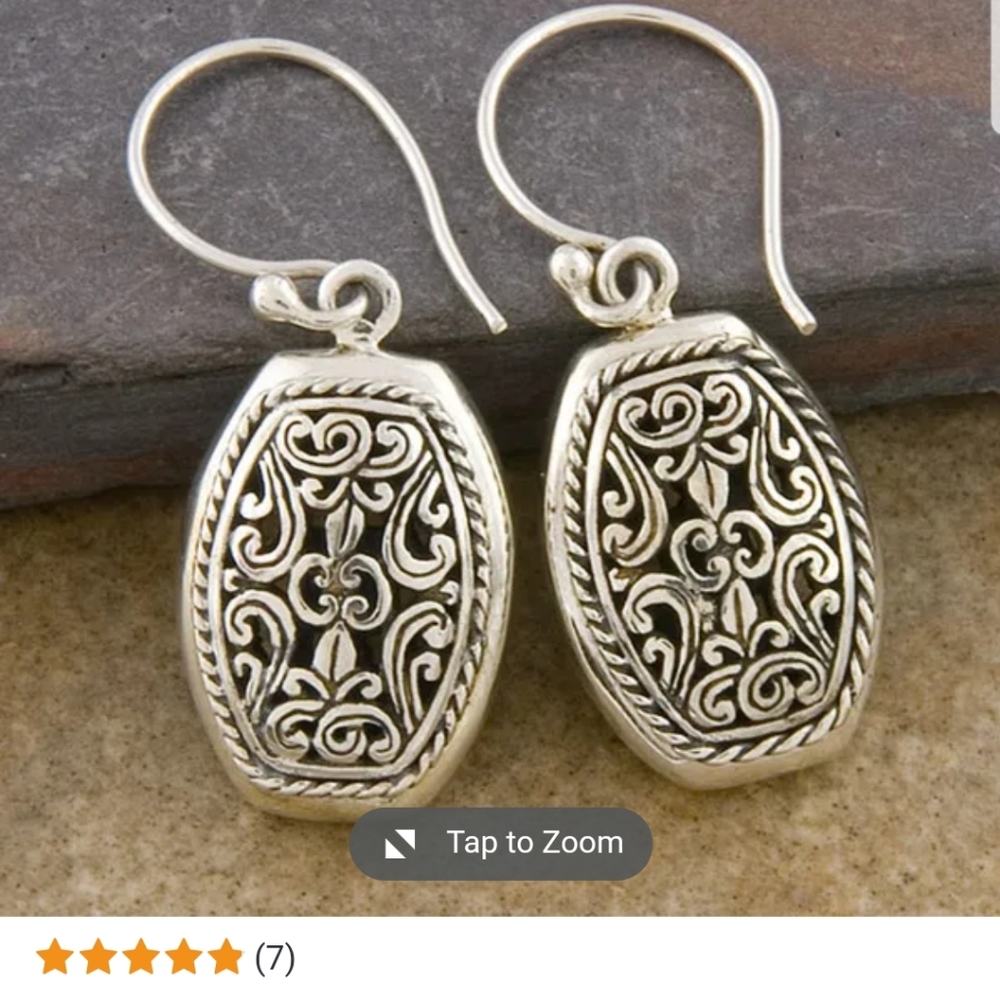 Sterling silver earrings